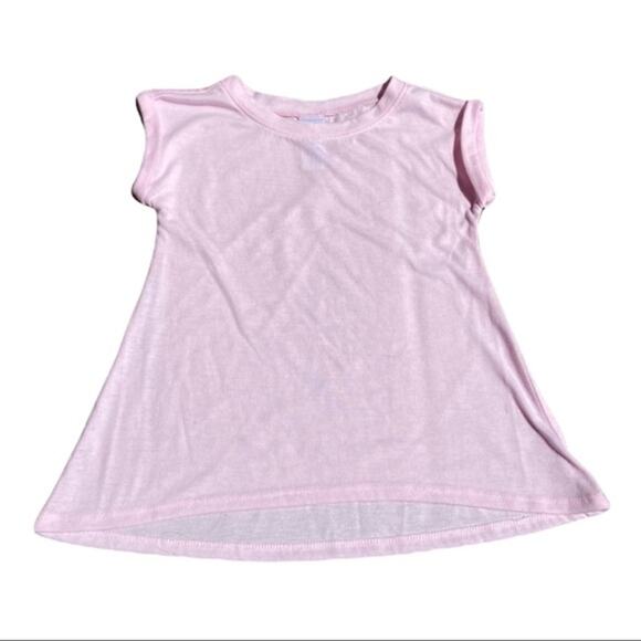 The Children's Place Girls Pajama Top Size Small 5 6 Pink Swing Knit - Picture 1 of 6